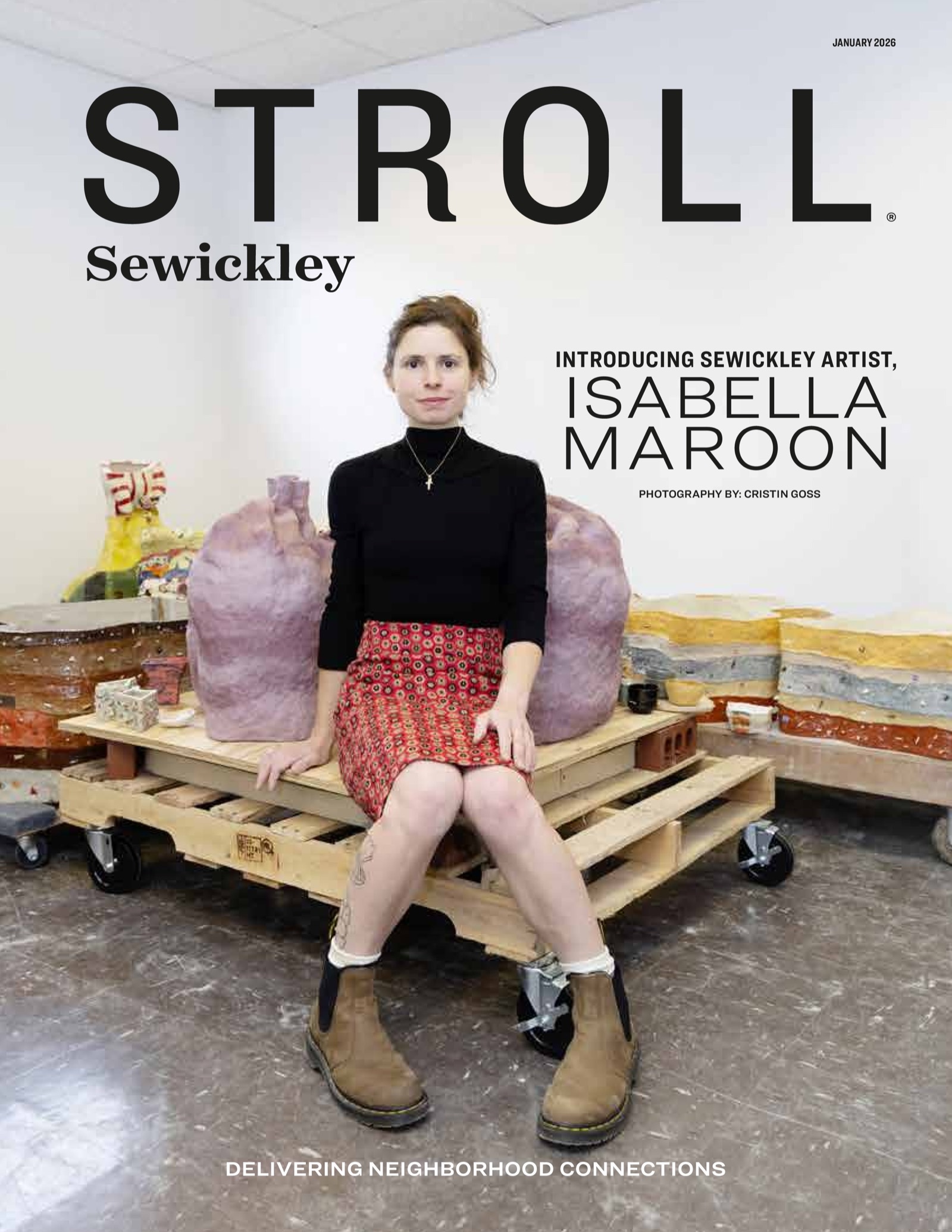 Isabella Maroon featured in Stroll Sewickley, January 2026