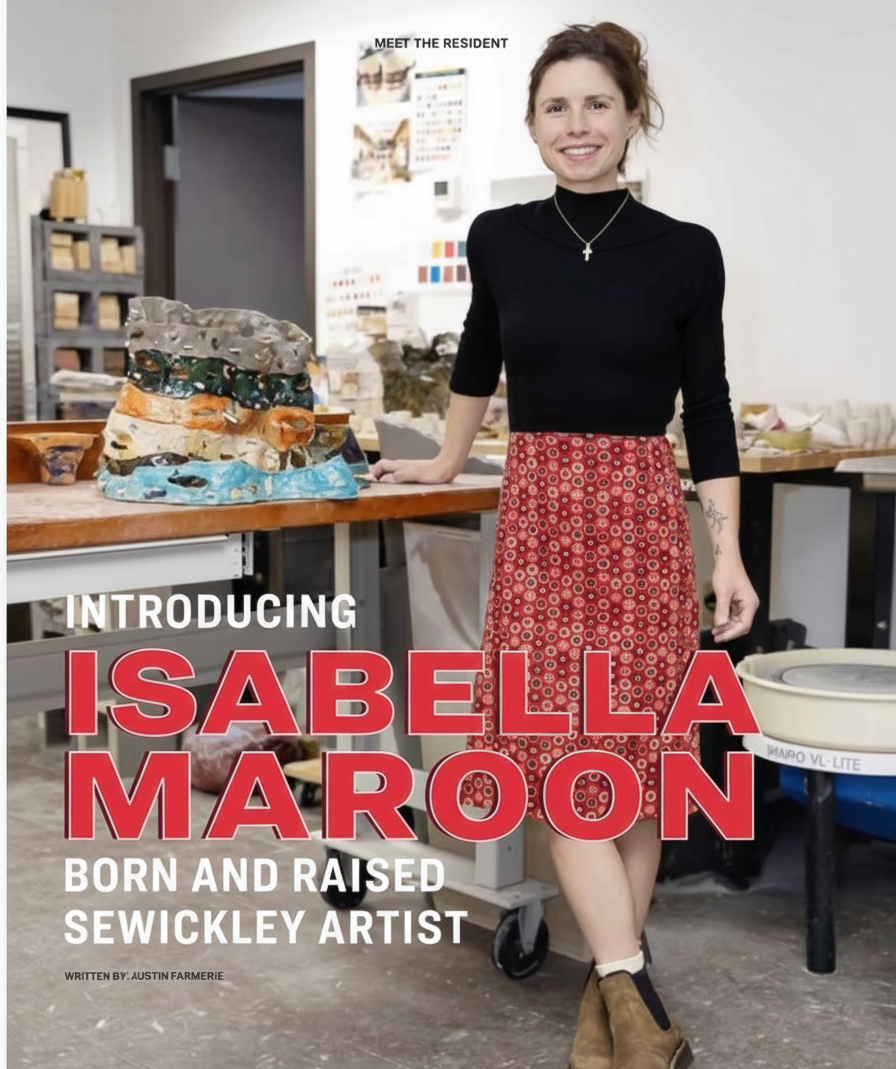 Isabella Maroon featured on magazine cover